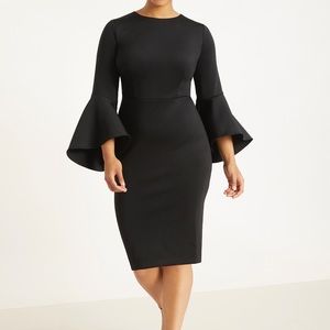 Red Scuba Dress